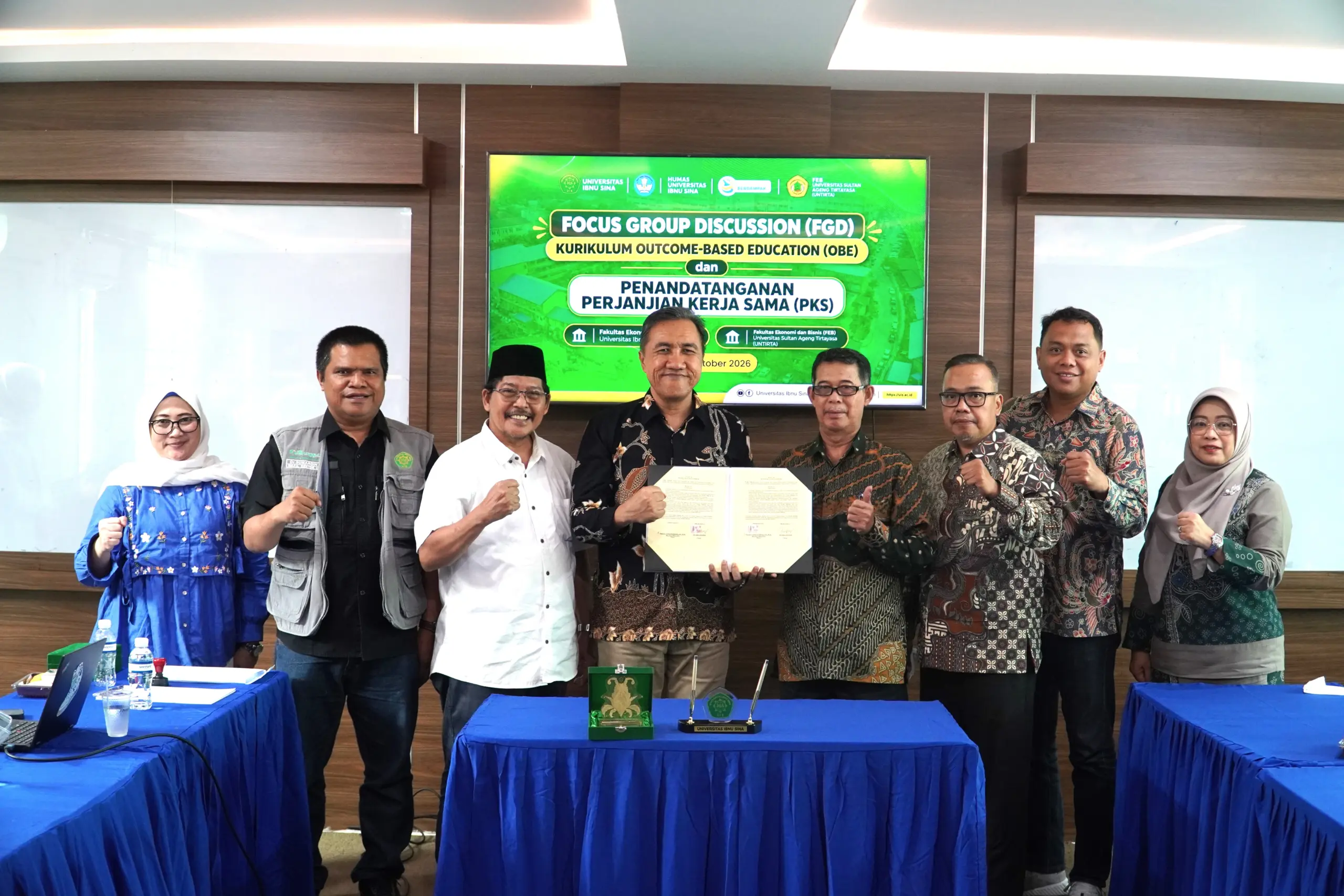 Dari Batam ke Banten: FEB UIS dan FEB Untirta Sepakat Tumbuh Bersama