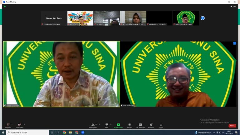 Rapat Persiapan Penerimaan Mahasiswa Baru (PMB) Universitas Ibnu Sina