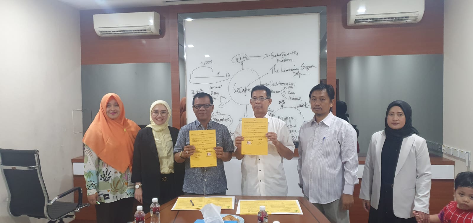 Perjanjian Kerjasama Antara Fakultas Ekonomi Dan Bisnis Universitas Ibnu Sina Dengan PT. Segara Catur Perkasa