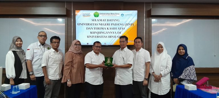 Kunjungan Fakultas Ekonomi Dan Bisnis Universitas Negeri Padang (UNP) Di Fakultas Ekonomi Universitas Ibnu Sina