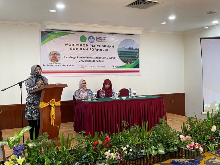 WORKSHOP PENYUSUNAN STANDAR OPERASIONAL PROSEDUR DAN FORMULIR (SOP)