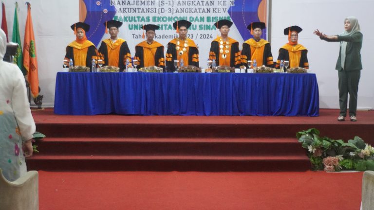 YUDISIUM MAHASISWA/WI FAKULTAS EKONOMI DAN BISNIS UNIVERSITAS IBNU SINA TAHUN AKADEMIK 2023/2024