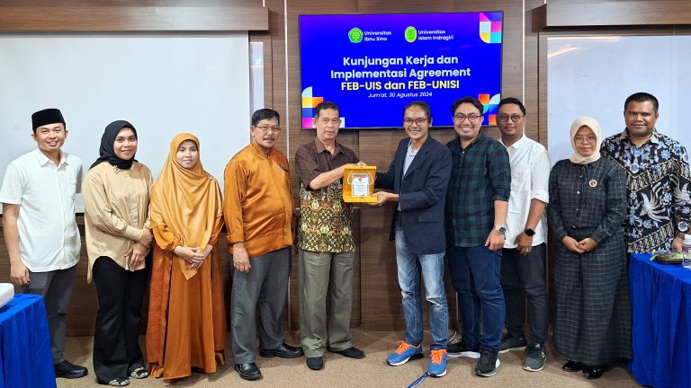 Kunjungan Kerja FEB-UNISI ke FEB-UIS: Bahas Pengembangan Kerjasama Akademik dan Pengabdian