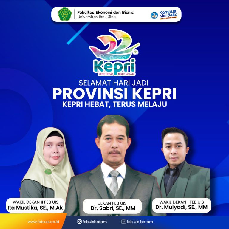 Selamat Hari Jadi Provinsi Kepulauan Riau yang ke-22