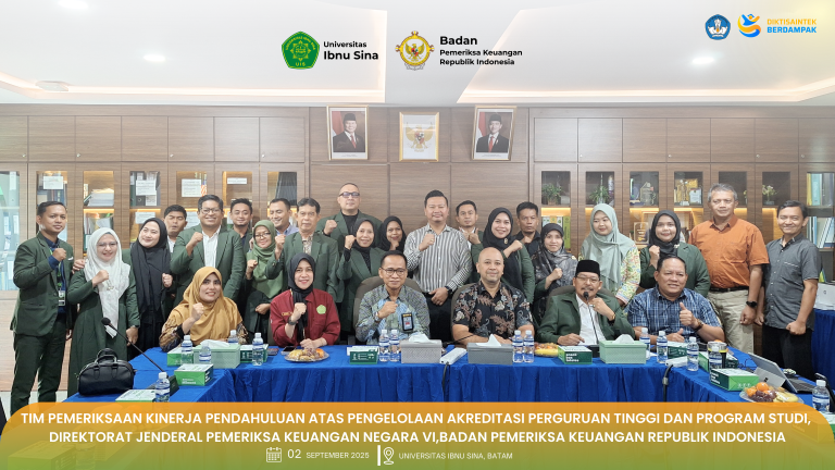 BPK RI Lakukan Kunjungan Lapangan Audit Kinerja Akreditasi S1 Manajemen Universitas Ibnu Sina