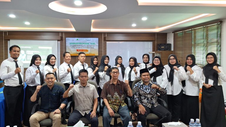 FEB Universitas Ibnu Sina Gelar Seminar Proposal Tesis Magister Manajemen