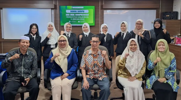163 Mahasiswa Ikuti Sidang Skripsi dan Oral Komprehensif Program Studi Manajemen (S1) Semester Genap TA. 2025/2026