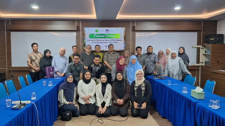 FEB Universitas Ibnu Sina Sambut Hangat Kunjungan Delegasi UiTM Cawangan Melaka dalam Rangka Implementasi Kerja Sama Akademik
